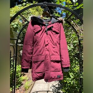 Golden by TNA water repellent canvas winter Bancroft coat